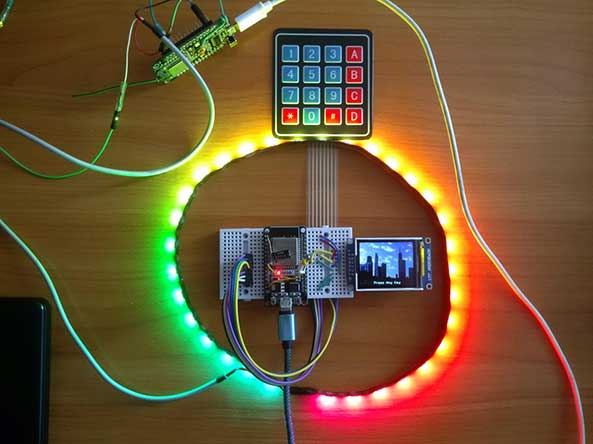 addressable RGB LED strip controller