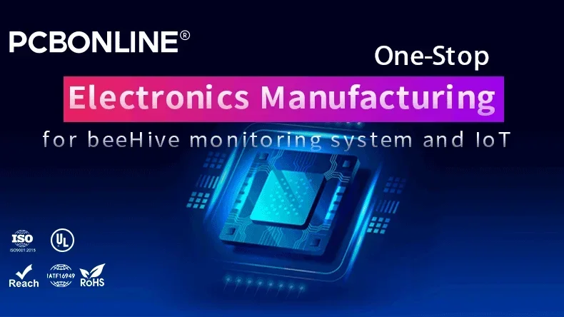 beeHive monitoring system electronics manufacturing