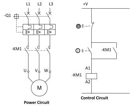 circuit for 3-phase AC motor