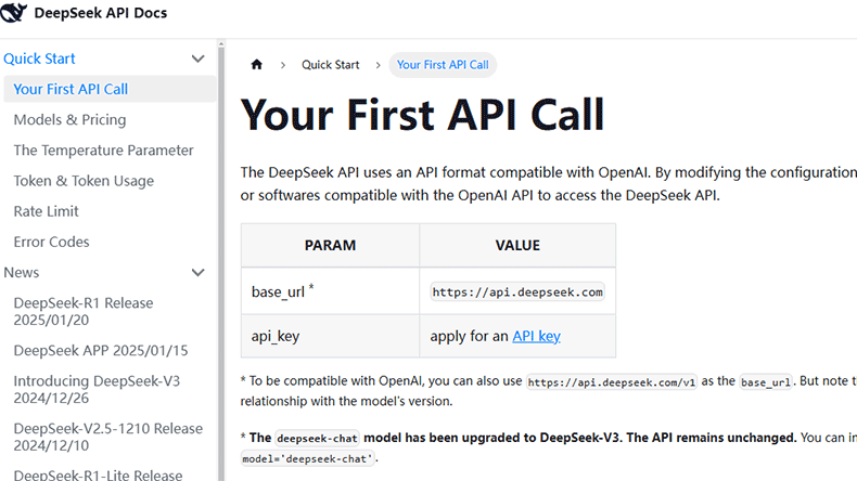 DeepSeek API for AIoT devices