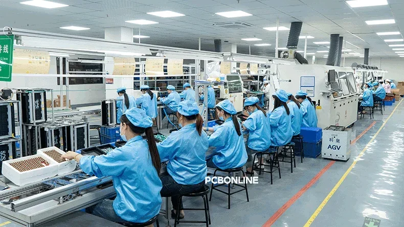 DIP line at PCBONLINE