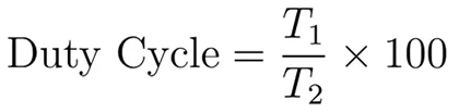 duty cycle formula