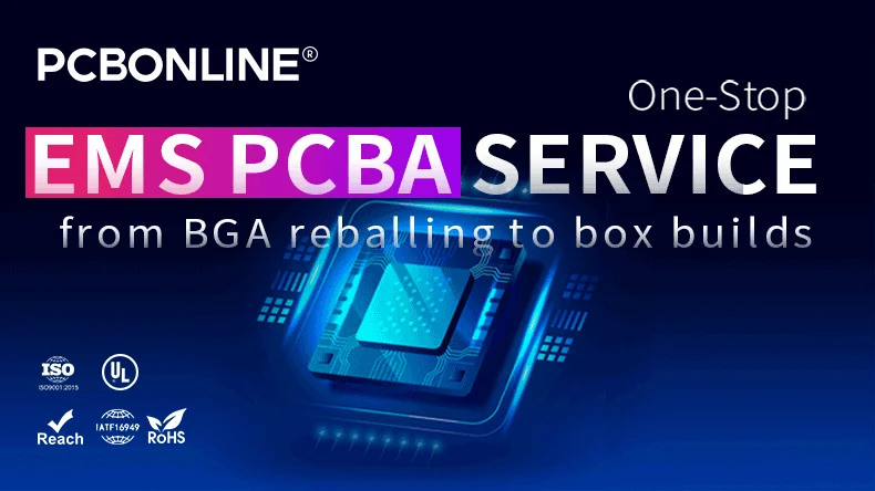 EMS PCB manufacturer PCBONLINE