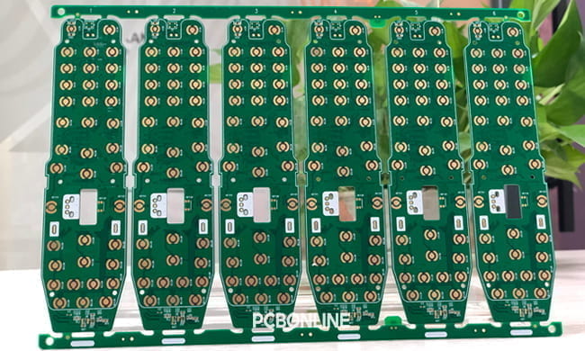 selective hard gold plating PCBs for industrial control