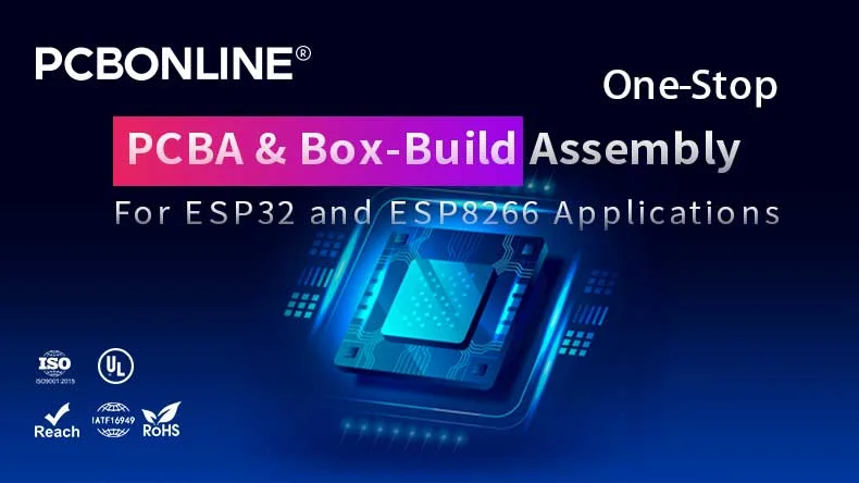 ESP32 and ESP8266 PCB assembly PCBONLINE