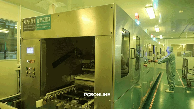 HDI PCB outer layer development