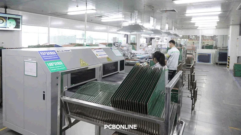 HDI PCB silkscreem printing