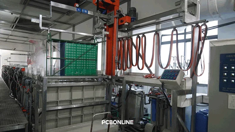 HDI PCB surface finish application