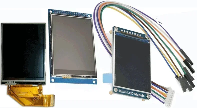 ILI9341-controlled LCD modules