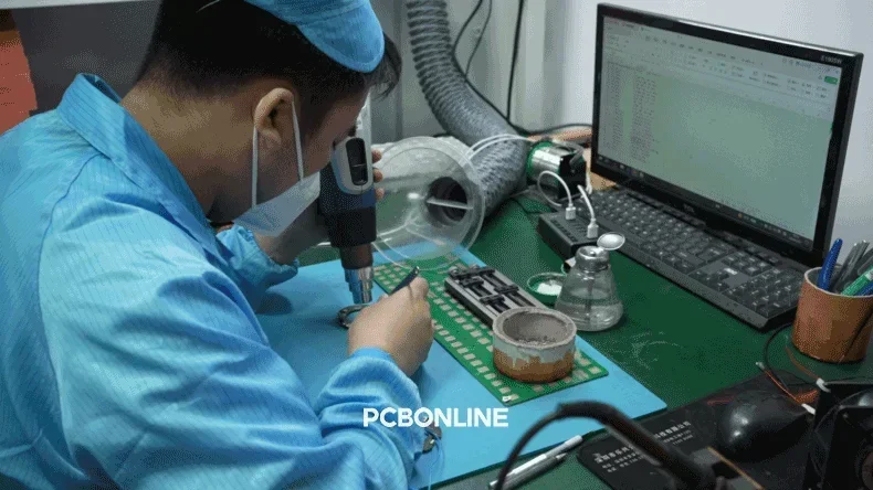 manual soldering