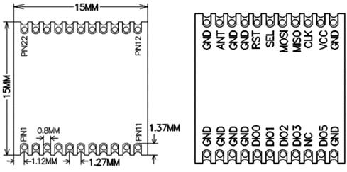 MCM78SPI wireless module