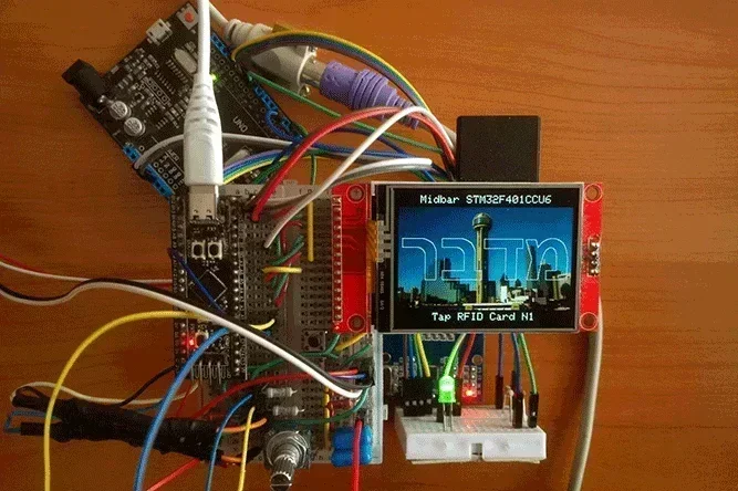 Midbar (STM32F401CCU6 + Arduino Uno Version)