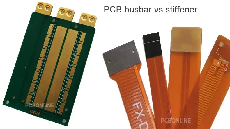 PCB busbar vs stiffener