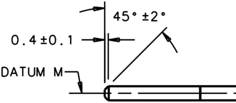 PCB edge connector beveling