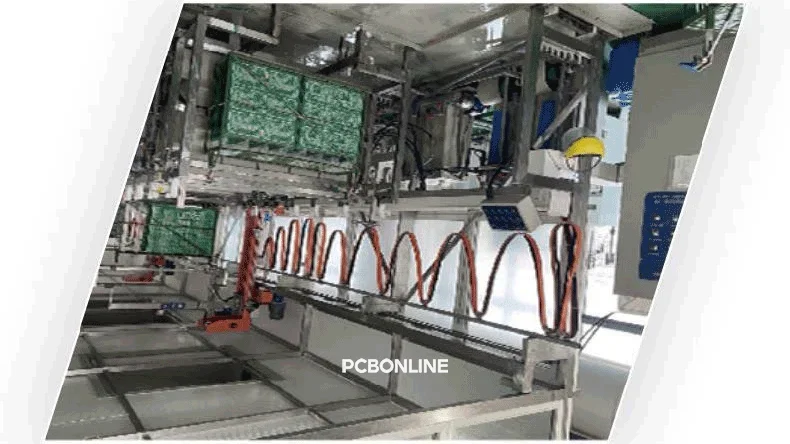 PCB immersion gold line
