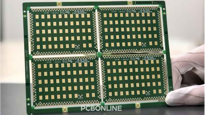 PCB panelization connecting strip