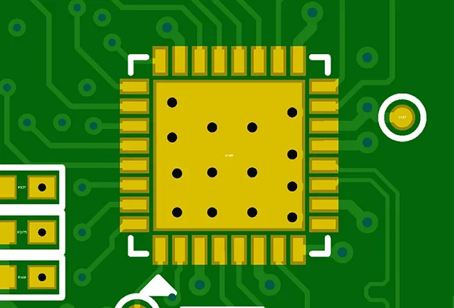 PCB SMD footprint