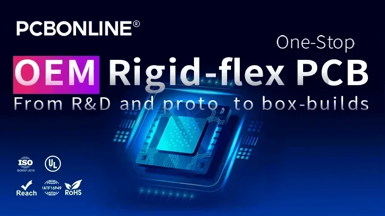rigid-flex PCB manufacturer PCBONLINE