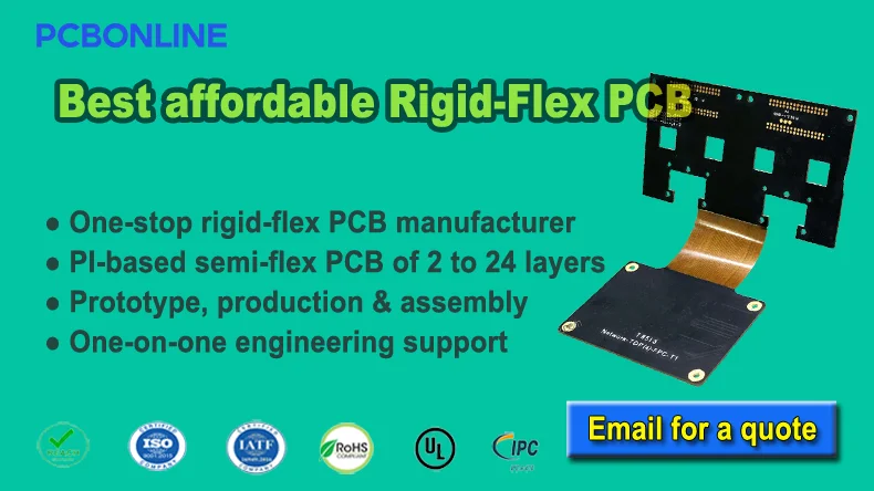 rigid-flex PCB manufacturer PCBONLINE