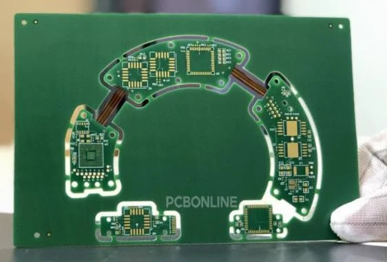 rigid-flex PCB for wearable devices