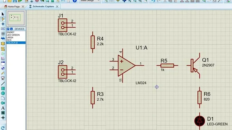 round PCB circuit design 4