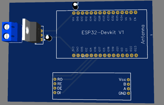 rs485 PCB design