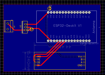 rs485 PCB layout