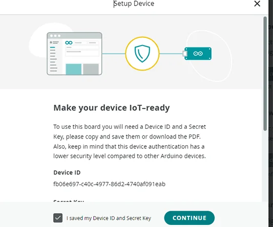 save network configuration