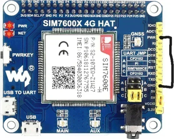 Simcom IoT board