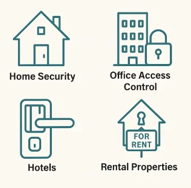 smart door lock IoT applications