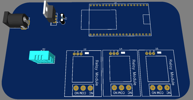 smart hydroponics system PCB design 2