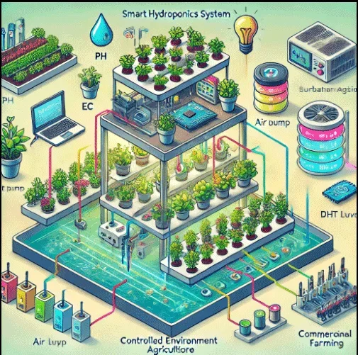 smart hydroponics system