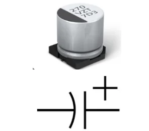 SMD capacitor and symbol