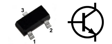 SMD Transistor and symbol