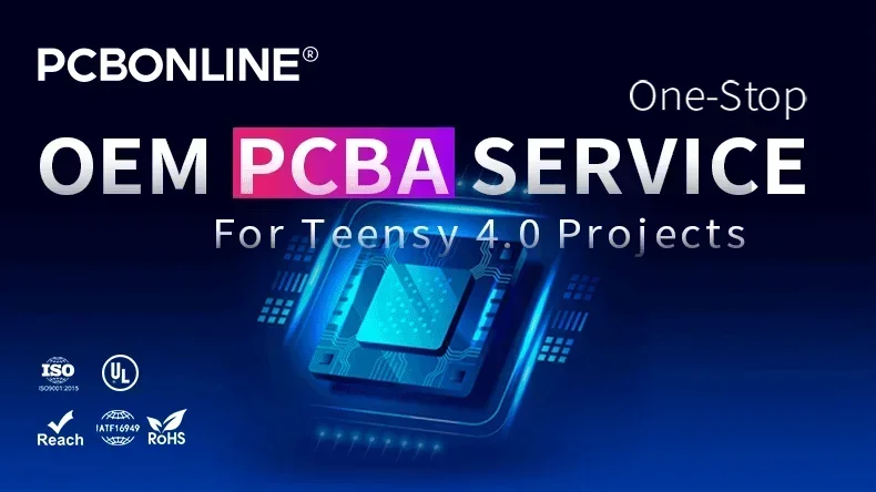 OEM Teensy 4.0 project PCBA manufacturer