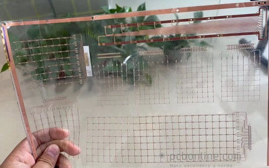 transparent circuit board