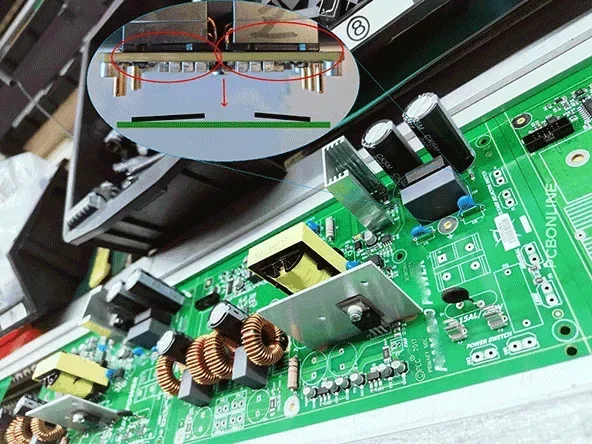 wave soldering component displacement