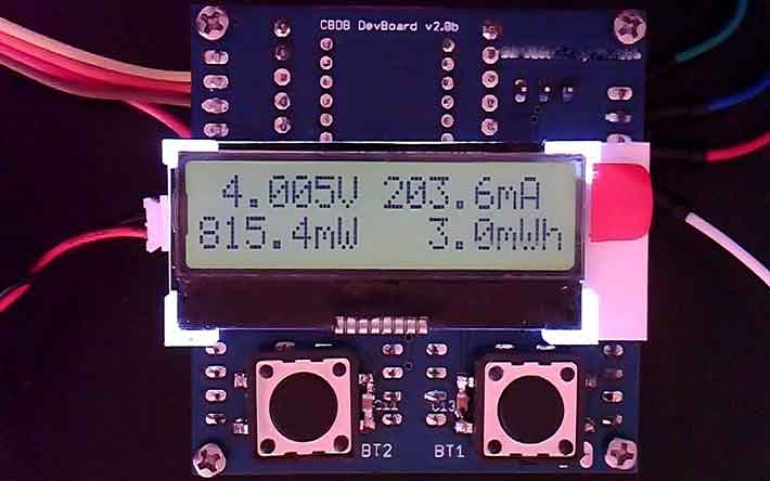 Wi-Fi battery monitor system ESP8266