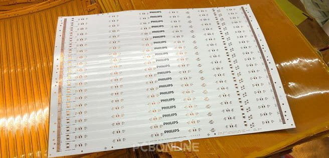 flex PCB coverlay drilling