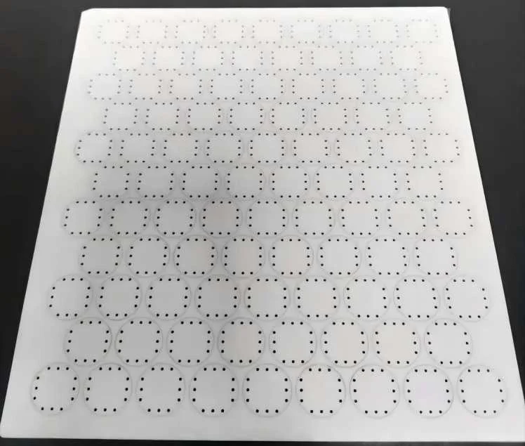 ceramic round PCB laser cut