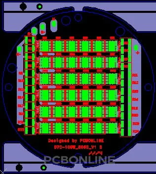 PCB design by PCBONLINE