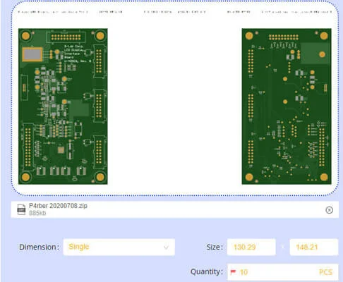 pcba online order system