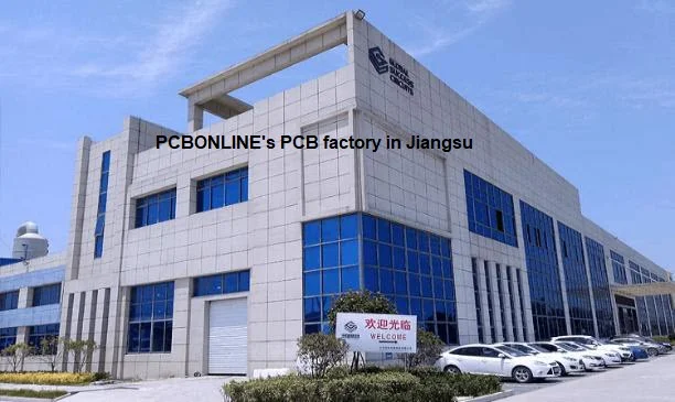 PCBONLINE's PCB factory that processes PCB gold fingers