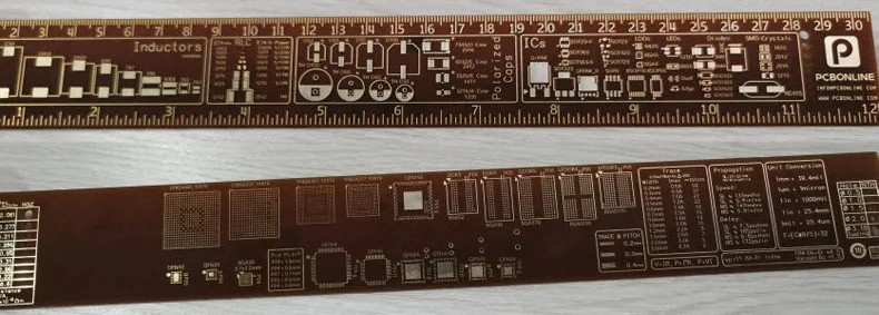 PCBONLINE PCB ruler