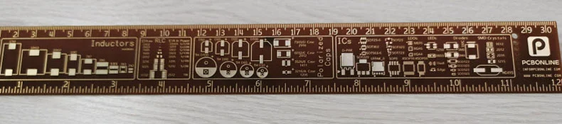 PCBONLINE ruler