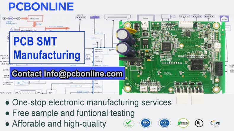 SMT manufacturer PCBONLINE