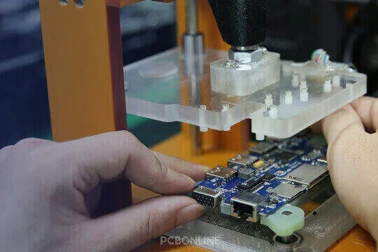 PCB assembly functional testing
