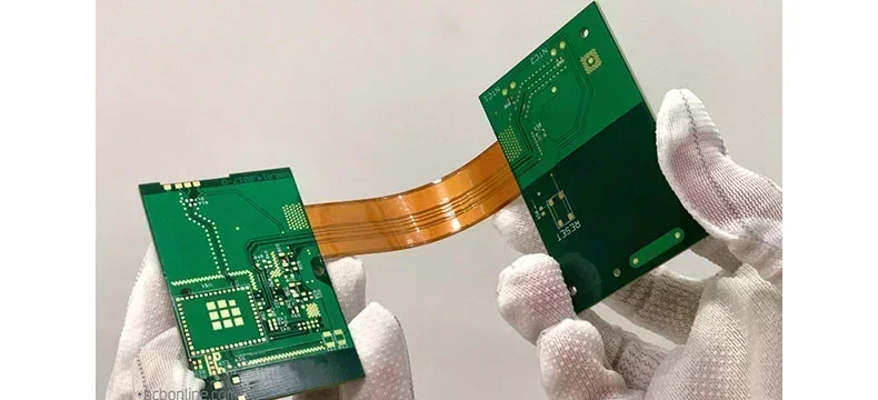 rigid-flex PCB bending
